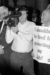 Rally in the Main Rotunda, Rally by the USWA , Staff