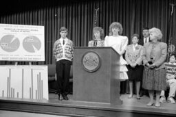 Press Conference on Balloons and the Environment, Members, Participants, Press Room, Students