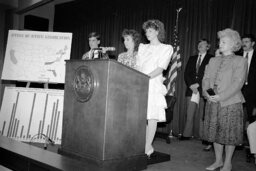 Press Conference on Balloons and the Environment, Members, Participants, Press Room, Students