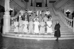 Group Photo in Main Rotunda, Members, Students