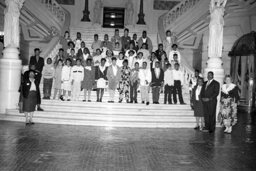 Group Photo in Main Rotunda, Members, Students