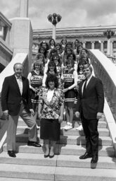 Group Photo on the East Wing Concourse, Athletes, Members