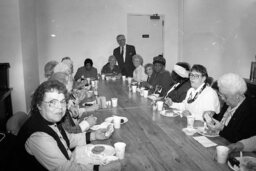 Reception, Luncheon for Seniors, Conference Room, Members, Senior Citizens