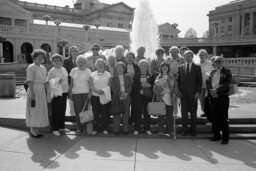 Group Photo on the East Wing Concourse, Members, Senior Citizens