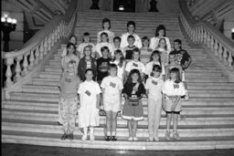 Group Photo in Main Rotunda, Students