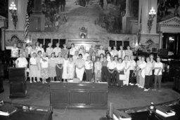 Group Photo on the House Floor, Members, Senior Citizens