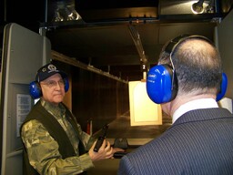 Tour of Gun Range, Lycoming County, Handgun demonstration, Guns