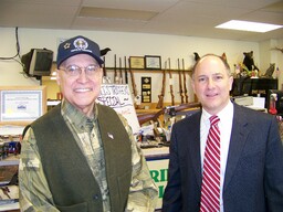 Tour of Gun Range, Lycoming County, Handgun demonstration, Guns