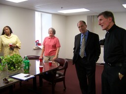 Citation Presentation, In District Office, Clergy, Constituents, Staff