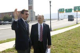 Press Conference, New Bridge Dedication