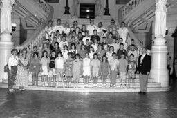 Group Photo in Main Rotunda, Members, Students