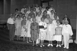 Group Photo in East Wing Rotunda, Members, Senior Citizens