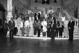 Group Photo in Main Rotunda, Members, Senior Citizens