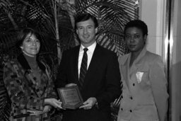 Award Presentation to a Representative, East Wing Rotunda, Guests, Members