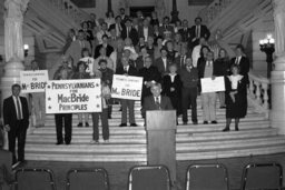 Rally in the Main Rotunda, PA for MacBride Rally, Members