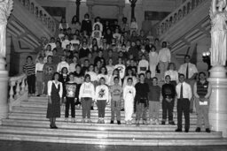 Group Photo in Main Rotunda, Members, Students