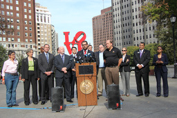Press Conference, Marriage Equality, LOVE Park