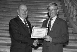 Award Presentation to a Representative, Guests, Main Rotunda, Members