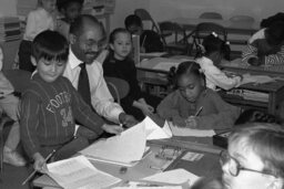 Photo Op at an Elementary School, Members, School Children