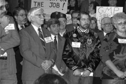 Rally in the Main Rotunda, Rally of Steelworkers, Members