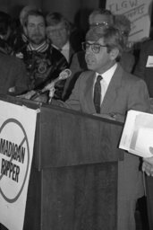 Rally in the Main Rotunda, Rally of Steelworkers, Members