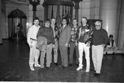 Rally in the Main Rotunda, Rally of Steelworkers, Members