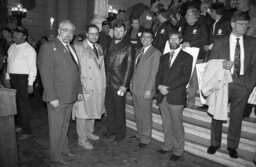 Rally in the Main Rotunda, Rally of Steelworkers, Members