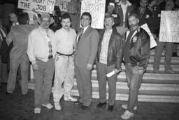 Rally in the Main Rotunda, Rally of Steelworkers, Members