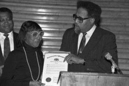 Black History Month Celebration, Award Recipient, Main Rotunda, Members
