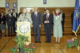 Capitol for a Day Celebration, Gettysburg College, Lieutenant Governor, Members, Secretary of Commerce, Secretary of Community Affairs, Secretary of Labor and Industry
