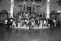 Group Photo in Main Rotunda, Members, Students