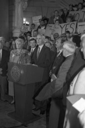 Rally in the Main Rotunda, Rally on Family Leave, Clergy, Governor, Members