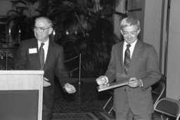 Award Presentation to a Representative, East Wing Rotunda, Guests, Members