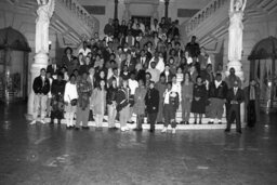 Group Photo in Main Rotunda, Members, Students