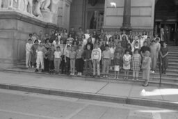 Group Photo on Capitol Steps, Capitol and Grounds, Members, Students