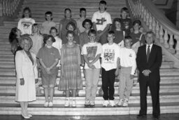 Group Photo in Main Rotunda, Members, Students