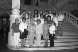 Group Photo in Main Rotunda, Members, Visitors to the State Capitol