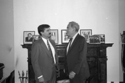 Photo Op in Representative's Office, Members, U.S. Senator