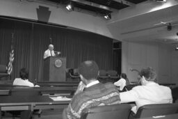 Press Conference in House's Press Room, Members, Reporters