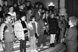 Group Photo in Main Rotunda, Members, Students