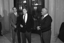 Photo Op outside the Lieutenant Governor's Office, Capitol Building Hallway, Guests, Members