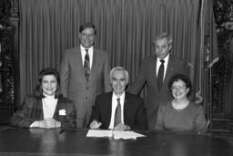 Bill Signing in Governor's Reception Room, Guests, Members