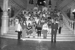 Group Photo in Main Rotunda, Members, Students