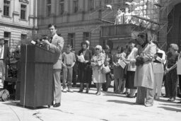 Rally on the Capitol Steps, Rally on Crime, Capitol and Grounds, McGruff the Crime Dog, Members