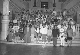 Group Photo in Main Rotunda, Members, Students