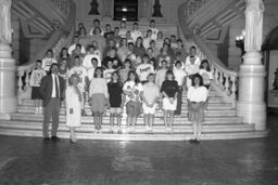 Group Photo in Main Rotunda, Members, Students