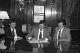 Bill Signing in the Lieutenant Governor's Office, Guests, Members