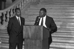 News conference on Aid to Help Distressed Schools, Main Rotunda, Members