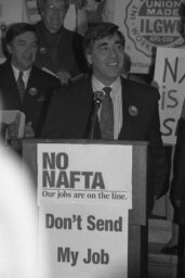 Rally in the Main Rotunda, Rally on Anti NAFTA, Members