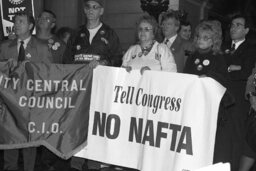 Rally in the Main Rotunda, Rally on Anti NAFTA, Members